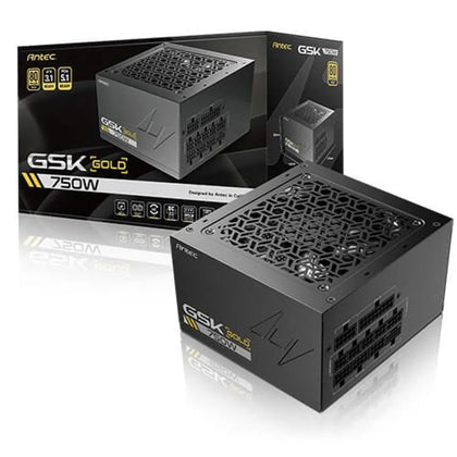 Antec GSK GSK750 80+ Gold Full Modular ATX3.1 Power Supply - AHW Store