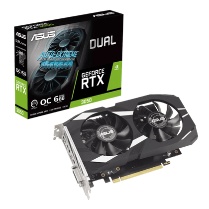 ASUS DUAL GeForce RTX 3050 OC 6GB GDDR6 Graphics Card - AHW Store