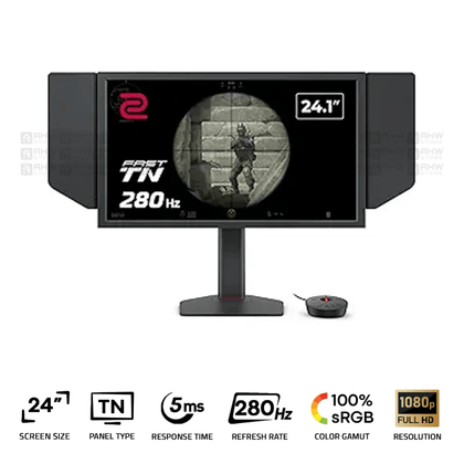 BenQ ZOWIE Gaming XL2540X+ 24 Inch Fast TN FHD 280Hz Black - AHW Store