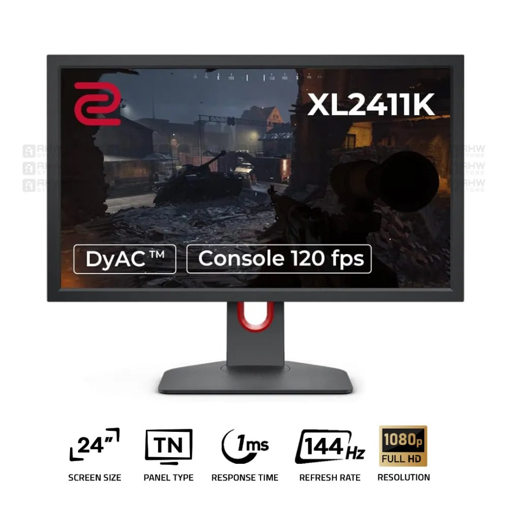 BenQ ZOWIE XL2411K 24 Inch TN 1080p 144Hz Esports Gaming Mon – AHW BenQ ZOWIE XL2411K 24 Inch TN 1080p 144Hz Esports Gaming Mon – AHW
