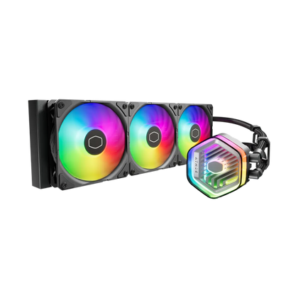 Cooler Master MasterLiquid 360 Atmos ARGB Liquid Cooler Black - AHW Store