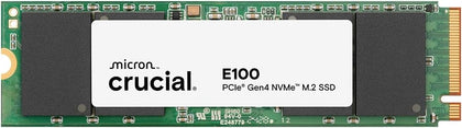Crucial E100 1TB M.2 NVMe PCIe Gen4 Internal SSD, Up to 5,000MB/s, Laptop & Desktop Compatible - CT1 - AHW Store