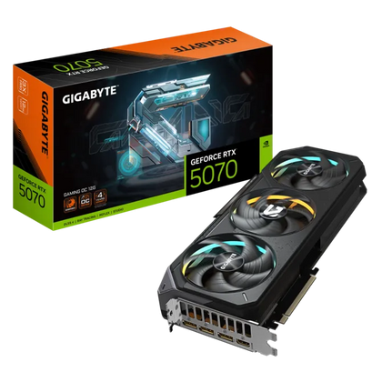 Gigabyte GeForce RTX 5070 GAMING OC 12G GDDR7 Graphics Card Black