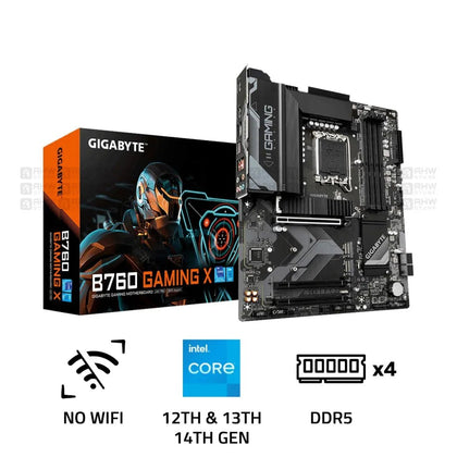 Gigabyte B760 Gaming X LGA1700 DDR5 ATX Motherboard - AHW Store