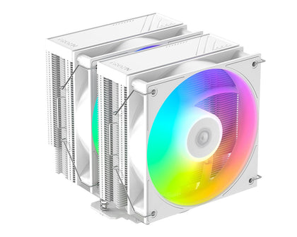 ID-COOLING FROZN A620 PRO XE ARGB Snow 6 Heatpipe Dual Tower With 2 120mm Hydraulic Bearing Fan White Air Cpu Cooler - AHW Store