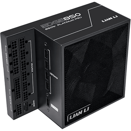 Lian Li Edge EG0850 850W 80 Plus Platinum PCIe 5.1 ATX 3.1 Full Modular Power Supply Black - AHW Store