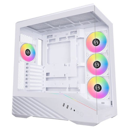 Lian Li Vector V100R BTF 4 Fan ARGB Type-C White Mid Tower Gaming Case - AHW Store
