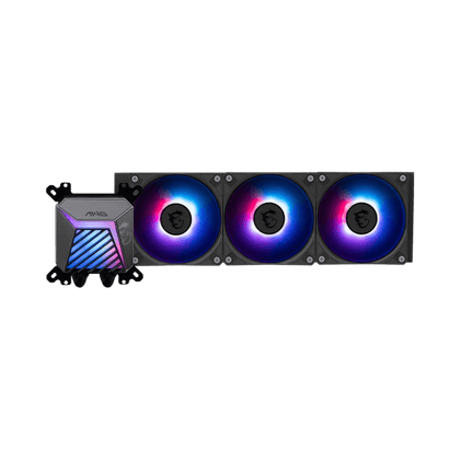 MSI MAG CORELIQUID A15 360 ARGB Liquid Cooler Black - AHW Store