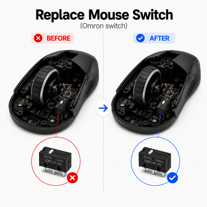 Replace Mouse Switch (Omron switch) - AHW Store