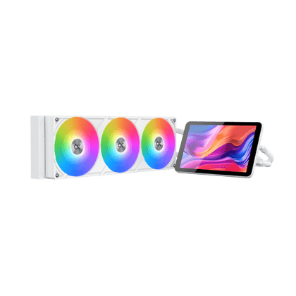 Xigmatek Connect Pro 360 Arctic Argb 7 Inch Magnetic LCD Liquid Cooler - AHW Store