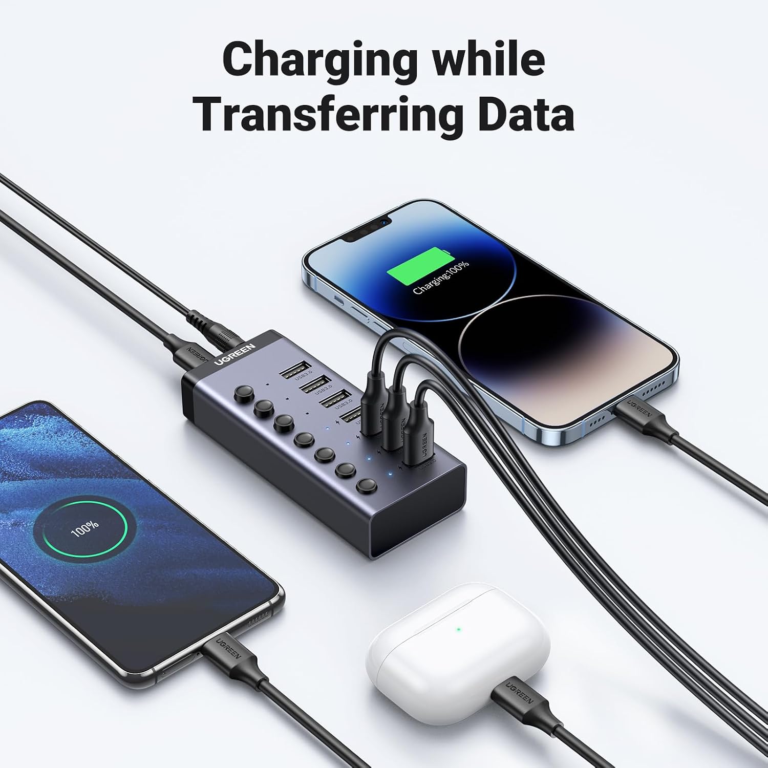 7-Port USB 3.0 Powered Hub - AHW Store