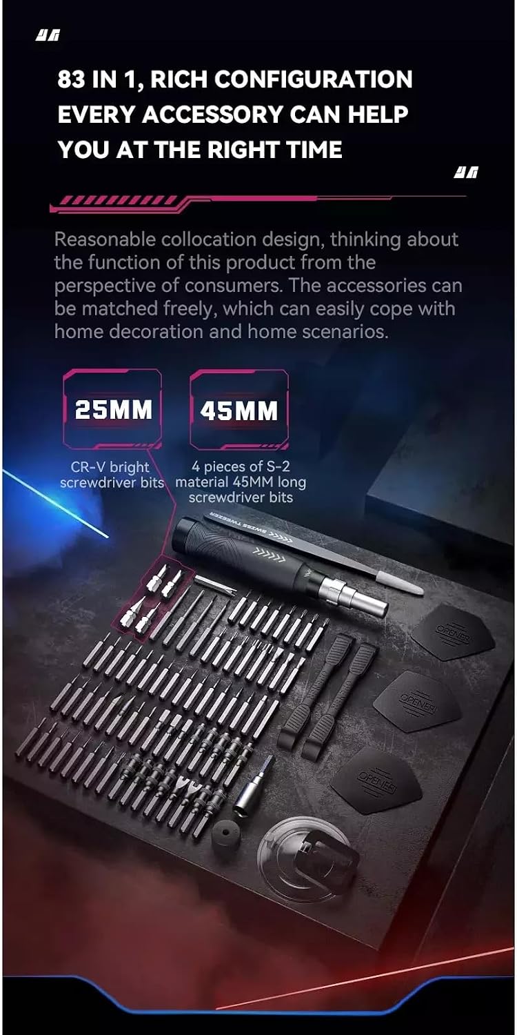 83-in-1 Precision Screwdriver Set - AHW Store