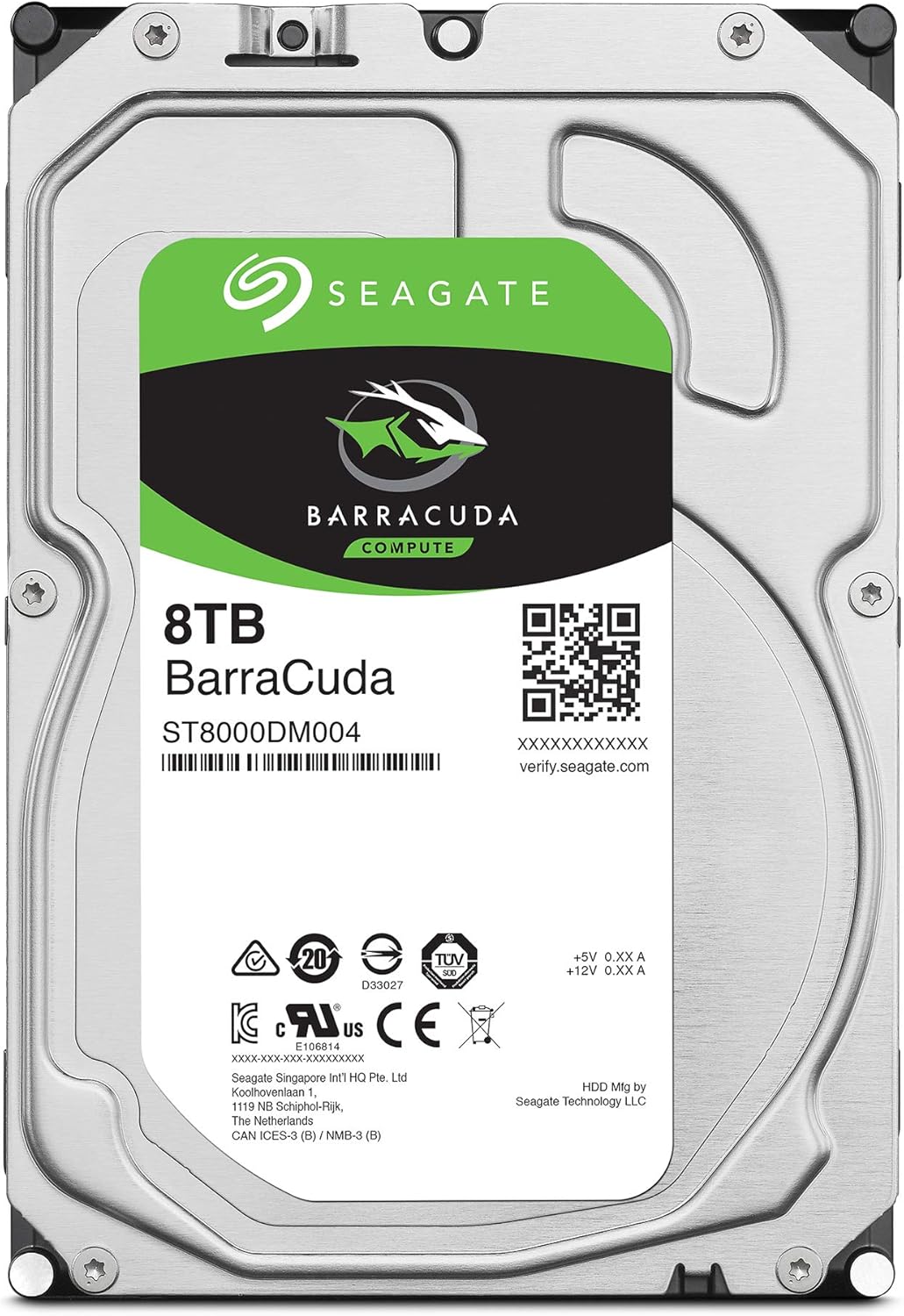 8TB Seagate Barracuda 3.5 - inch SATA III 5400rpm 6GB Internal Hard Drive - AHW Store