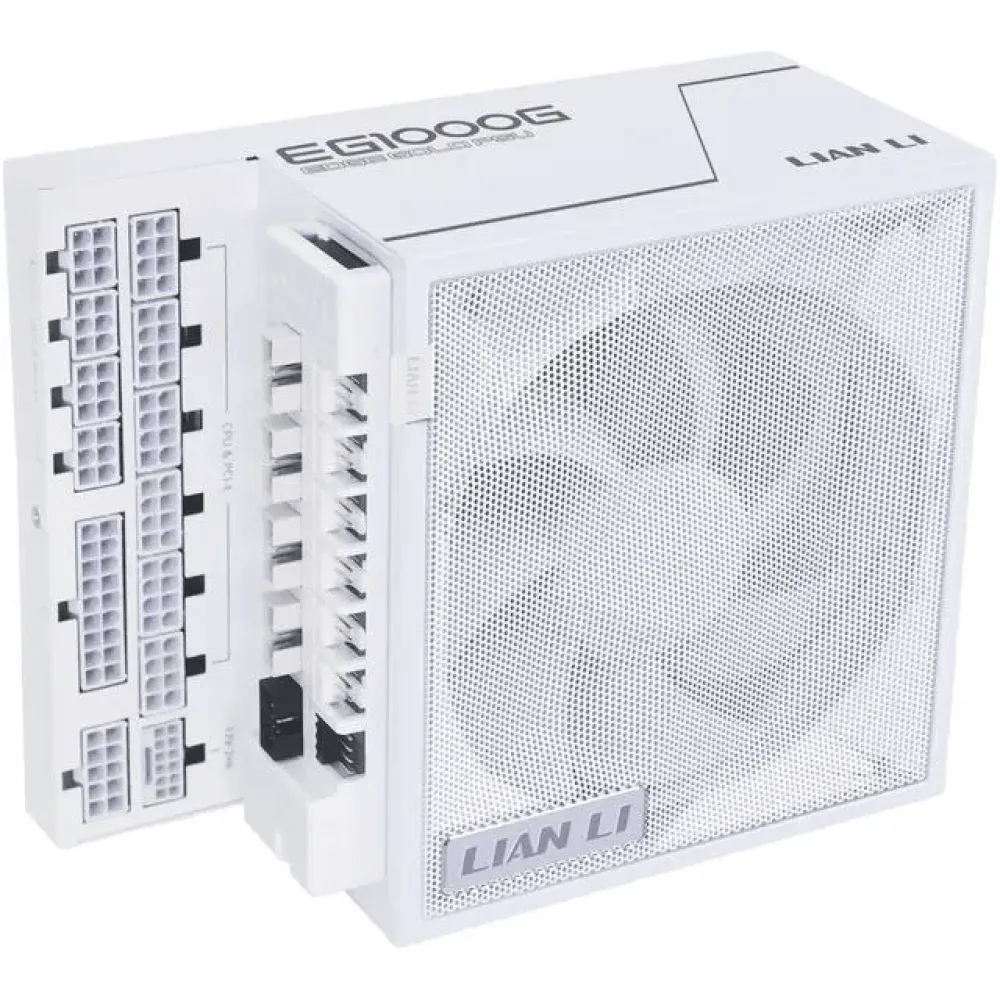Lian Li Edge Gold EG1000G 1000W 80 Plus Gold PCIe 5.1 ATX 3.1 Full Modular Power Supply White