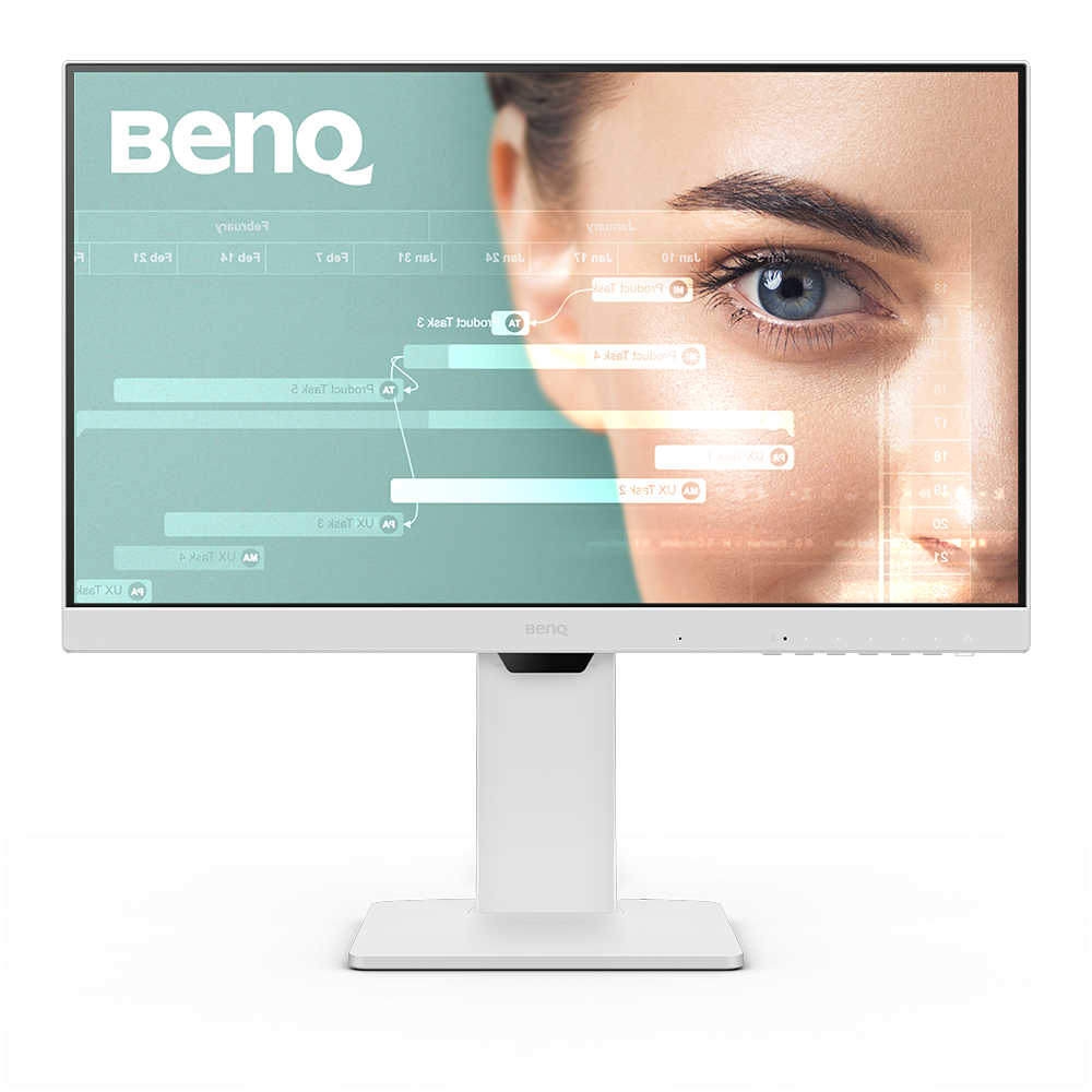 BenQ GW2486TC Office Monitor 24 Inch IPS FHD 100Hz 5ms USB C Charger White