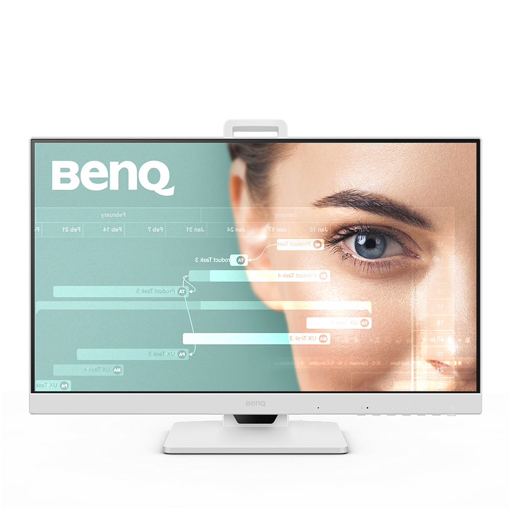 BenQ GW2486TC Office Monitor 24 Inch IPS FHD 100Hz 5ms USB C Charger White
