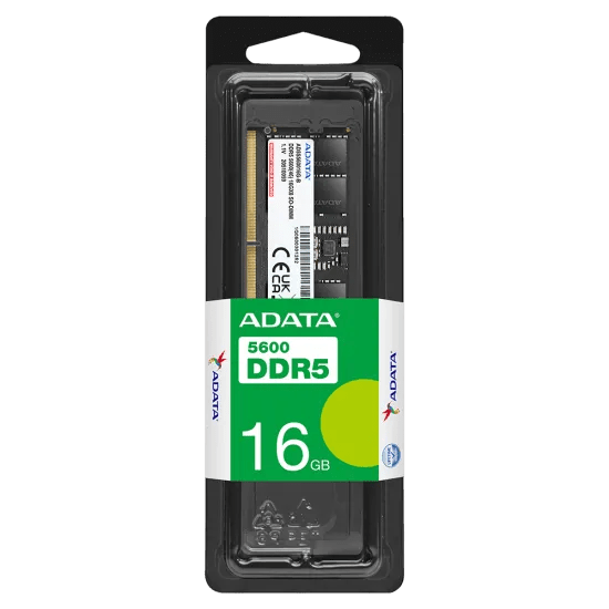 ADATA 16GB 5600MHz CL46 DDR5 RAM Black - AHW Store
