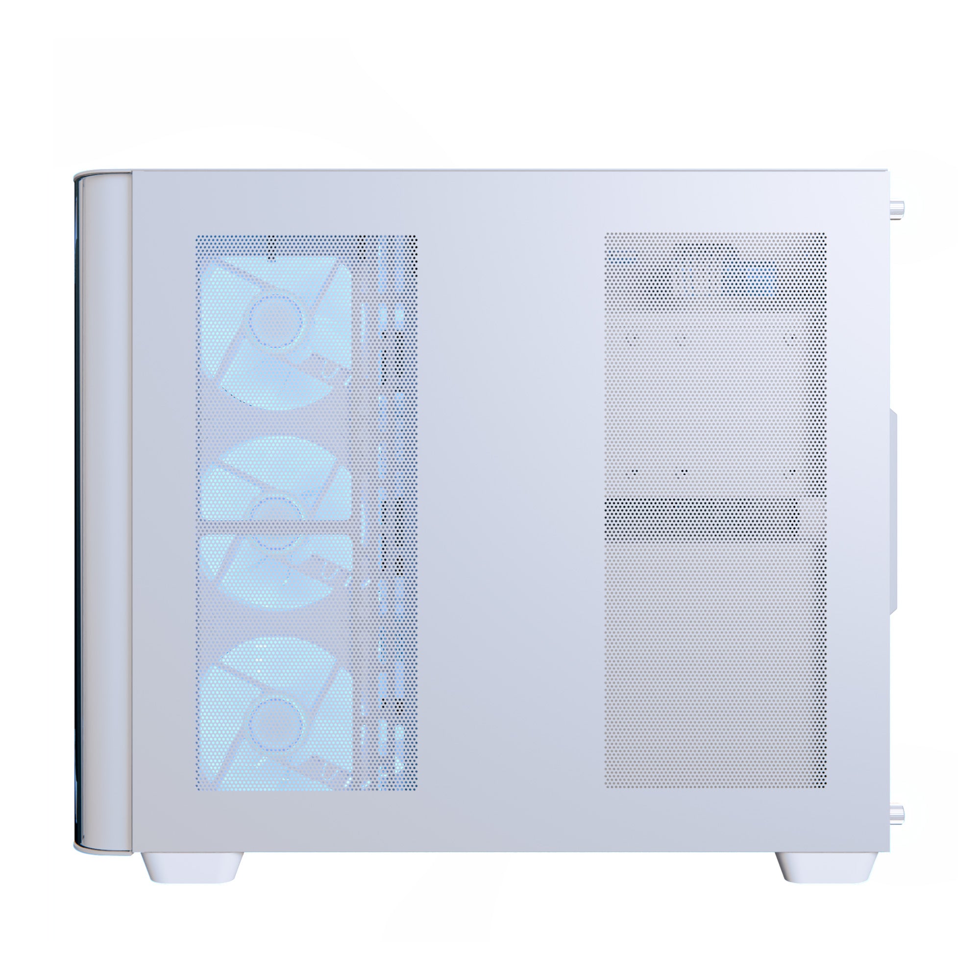 Aerocool P500C ARGB Mid Tower Case 4 Fan ARGB White + AERO 750W 80+ Bronze PSU