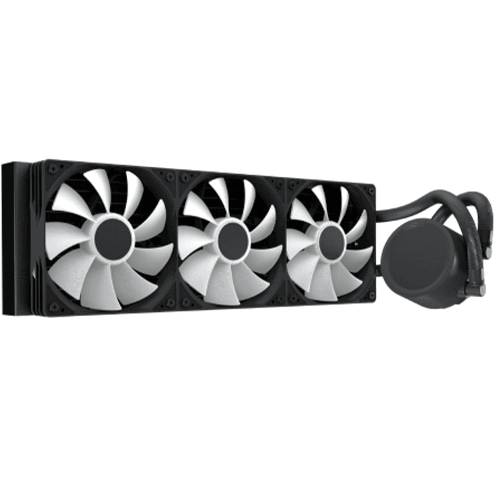 Aerocool Abyss L360R Digi 360 ARGB AIO Liquid Cooler Black