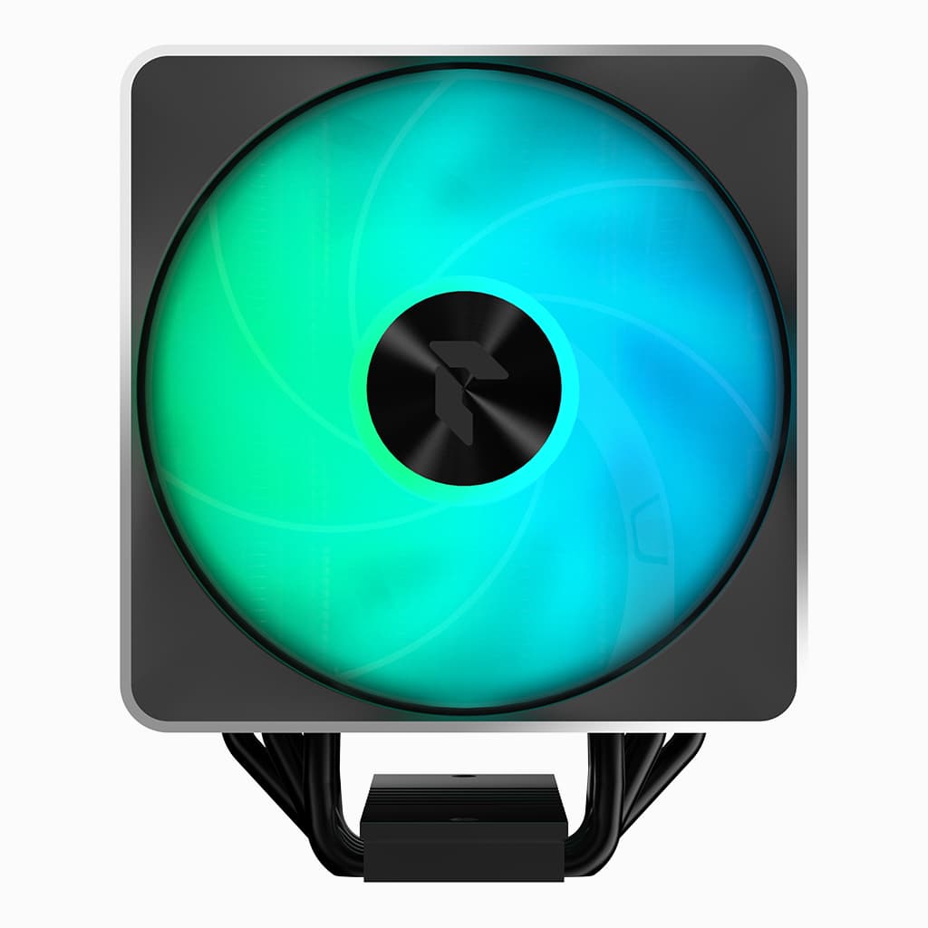 AeroCool APNX AP1 - V ARGB CPU Cooler, 1800RPM, 5 Heat Pipes, PWM, High Performance, Black - AHW Store