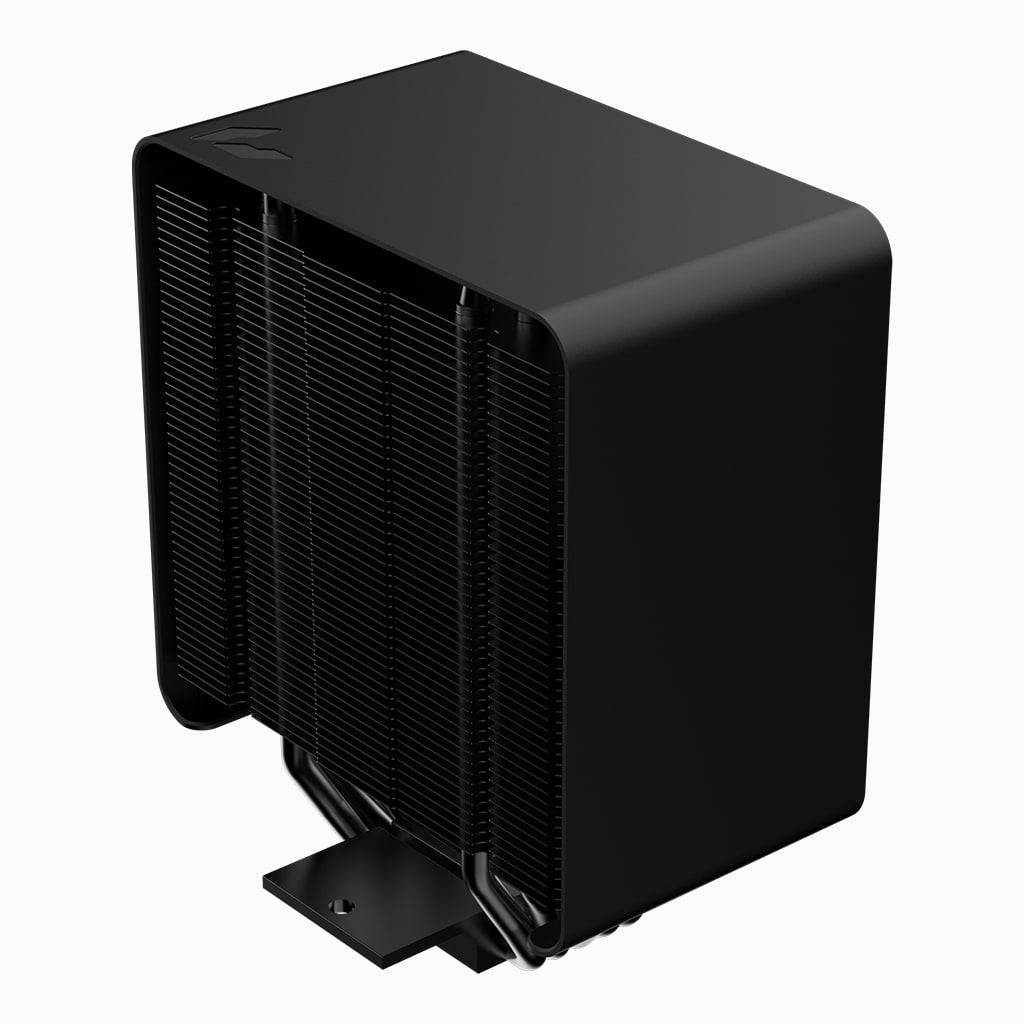 AeroCool APNX AP1 - V ARGB CPU Cooler, 1800RPM, 5 Heat Pipes, PWM, High Performance, Black - AHW Store
