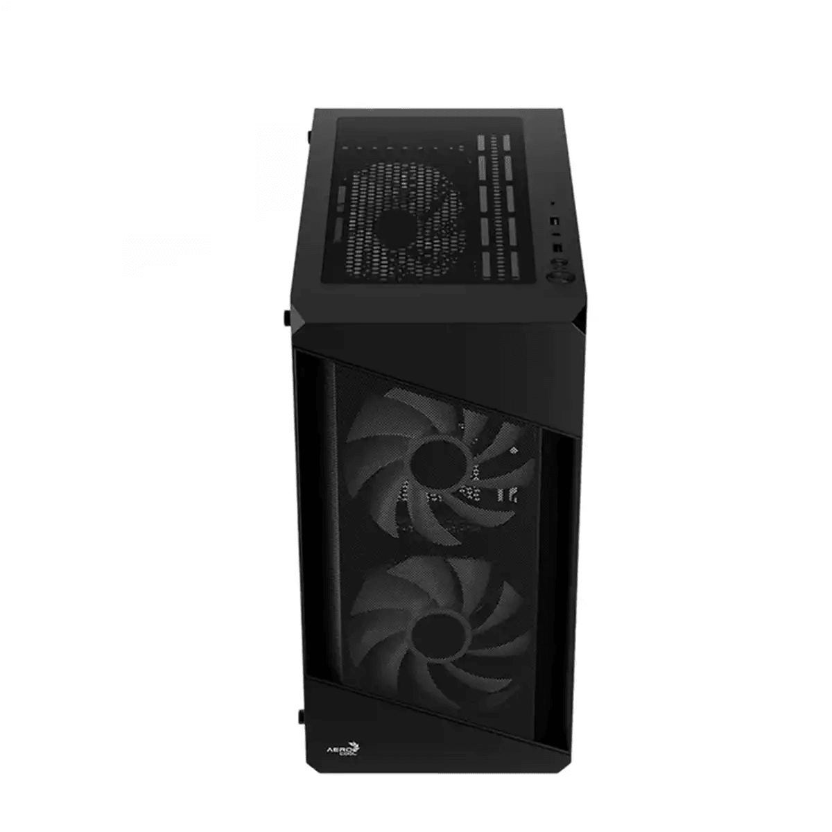Aerocool B312F Flow ARGB Mid Tower Case 3 Fan ARGB Black + LUX 550W 80+ Bronze PSU - AHW Store