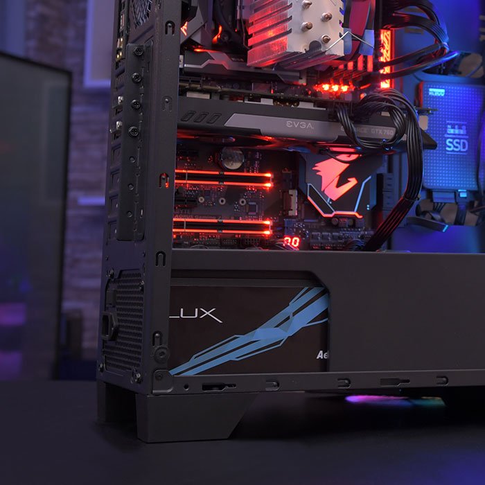 Aerocool LUX 550W 80+ Bronze Non Modular Power Supply - AHW Store