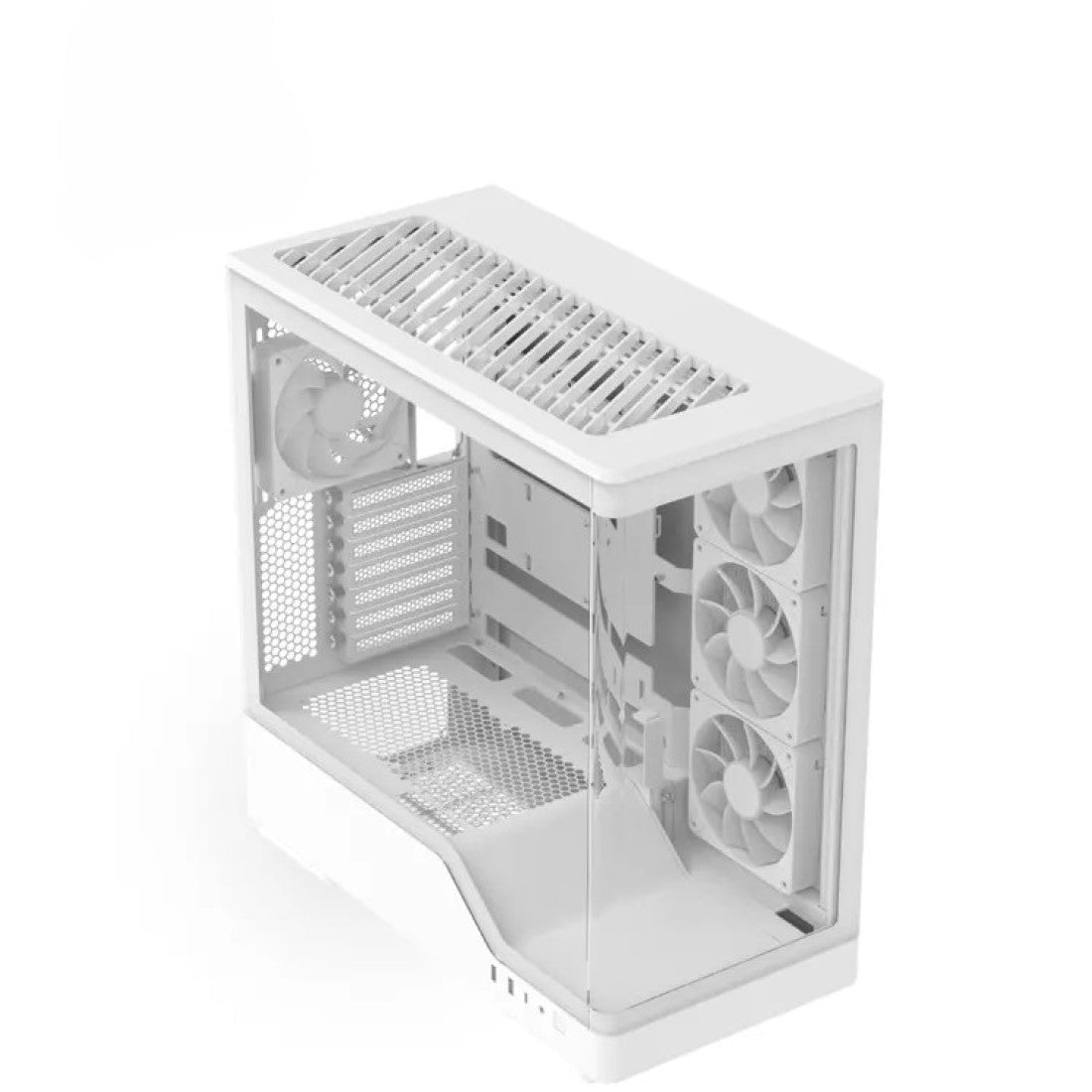 Aerocool P500A ARGB Mid Tower Case 4 Fan ARGB White - AHW Store