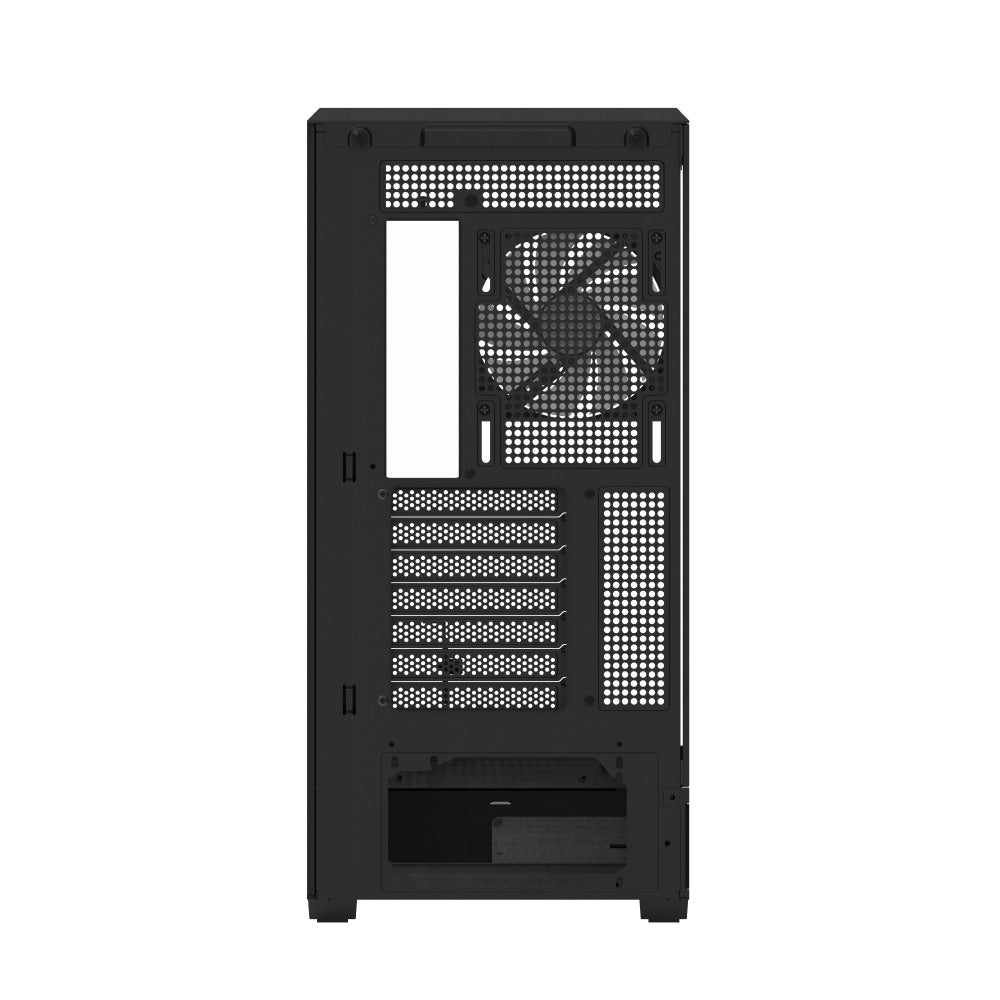 Aerocool P500B Digi ARGB Mid Tower Case 4 Fan ARGB Black - AHW Store