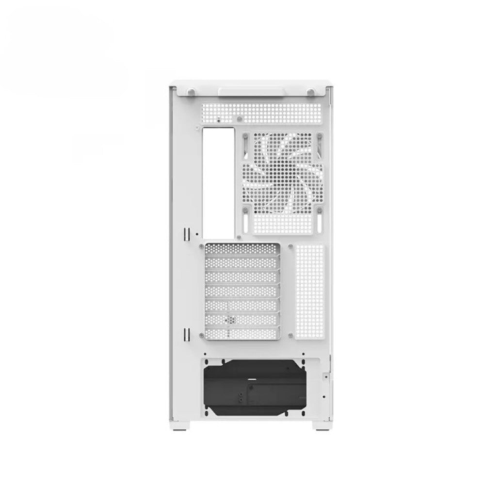 Aerocool P500B Digi ARGB Mid Tower Case 4 Fan ARGB White - AHW Store