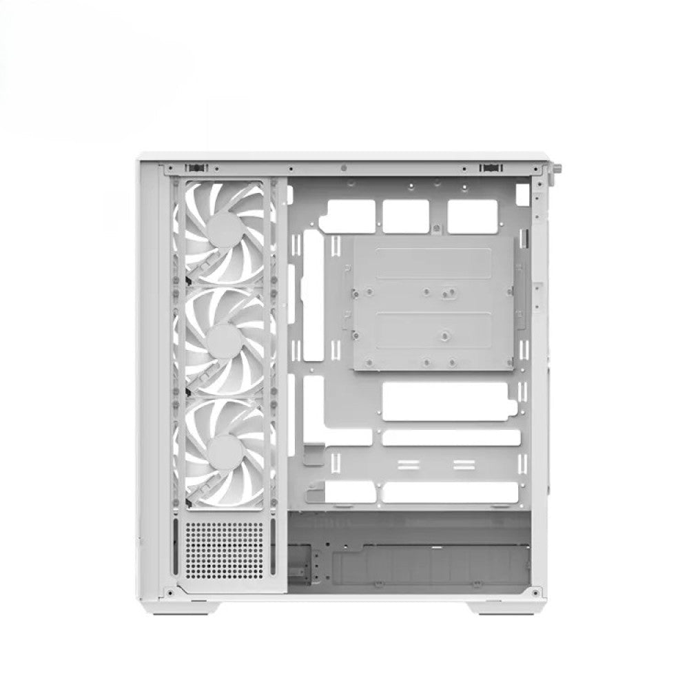 Aerocool P500B Digi ARGB Mid Tower Case 4 Fan ARGB White - AHW Store