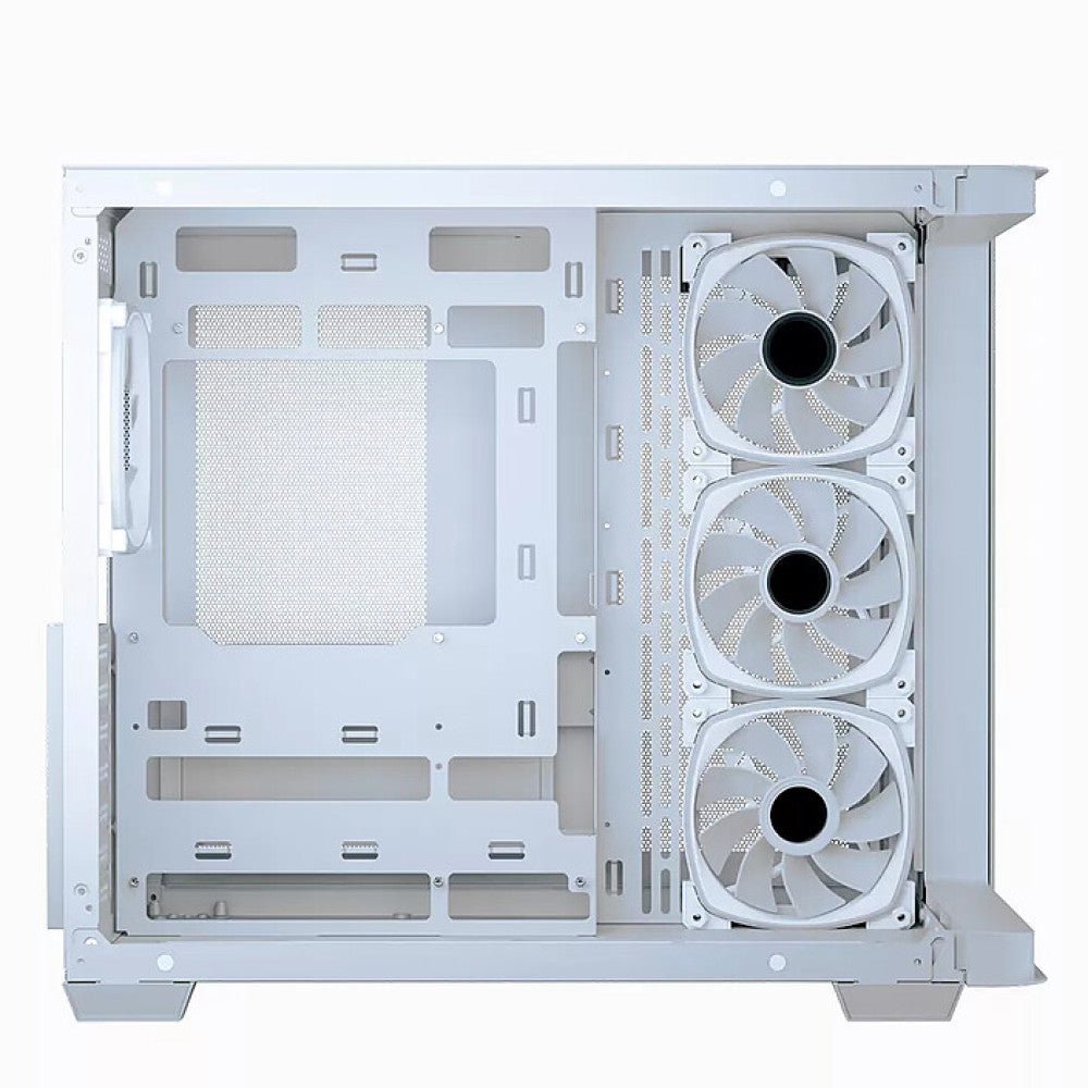 Aerocool P500C Evo ARGB Mid Tower Case 4 Fan ARGB White - AHW Store