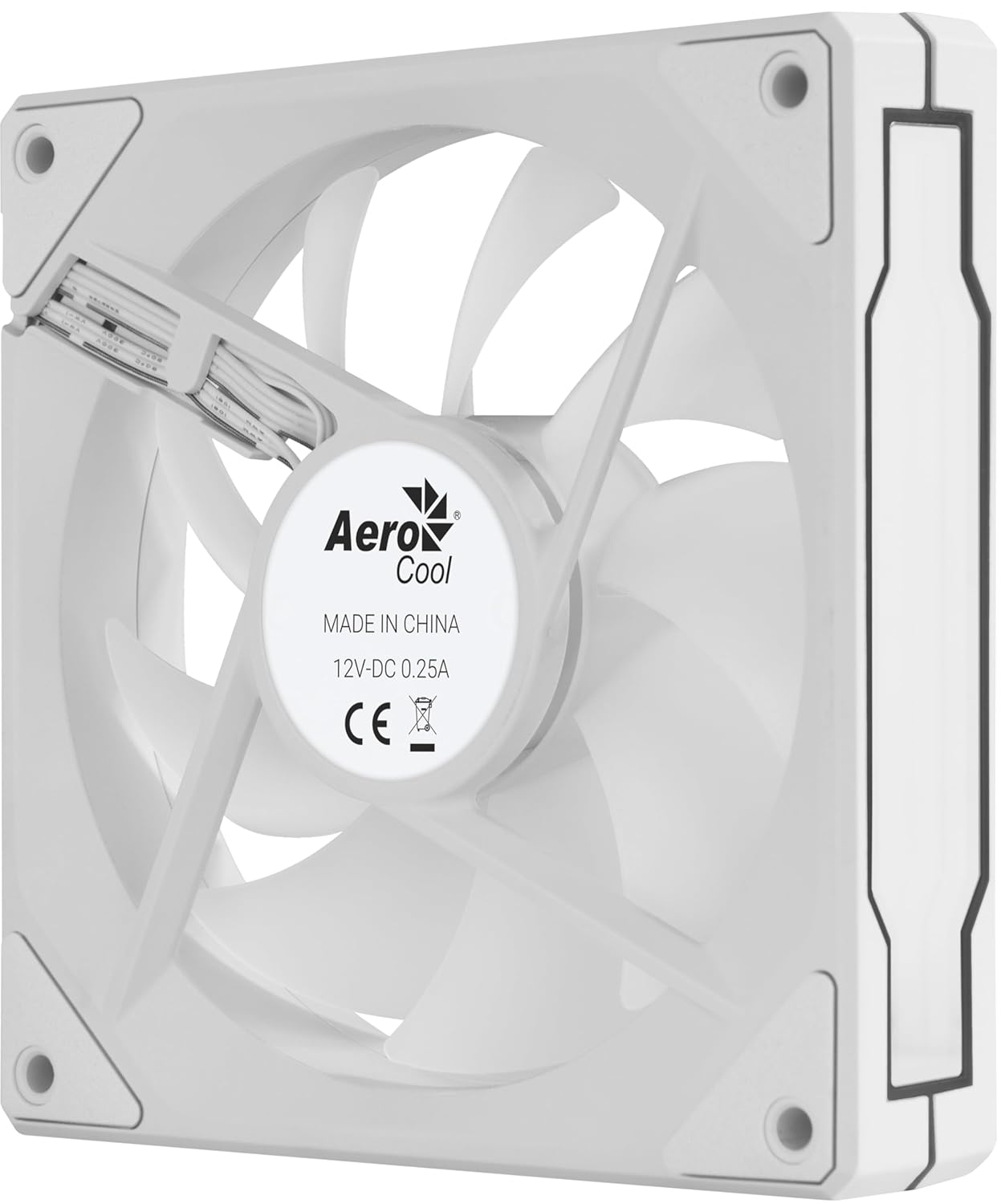 Aerocool Phantom M-3 Reverse 120mm ARGB White - AHW Store