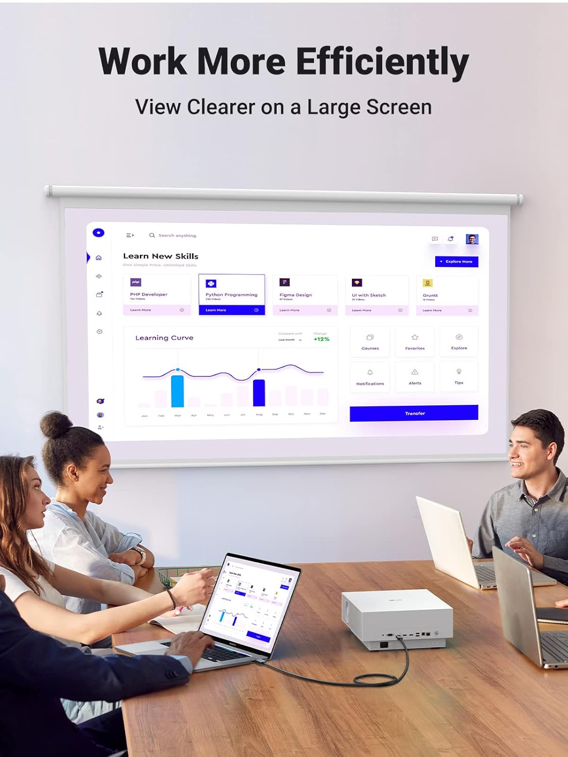 UGREEN 4K 30Hz UHD DP to HDMI Cable 2M Male to Male Displayport to HDMI Video Cable DisplayPort to H