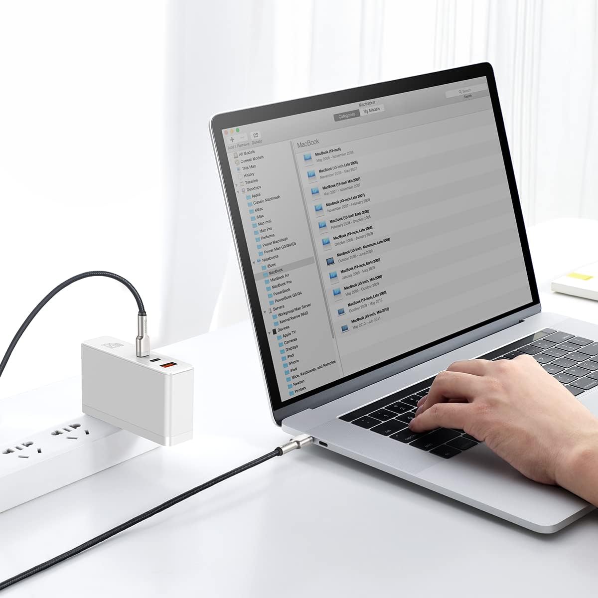 Baseus Cafule Series Metal USB-C Cable 100W 2m