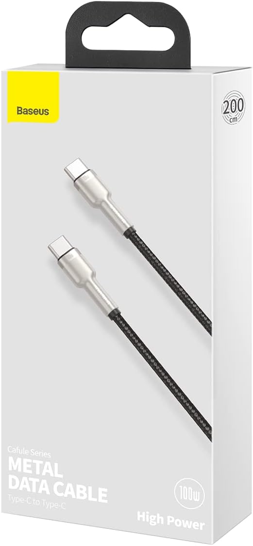 Baseus Cafule Series Metal USB-C Cable 100W 2m