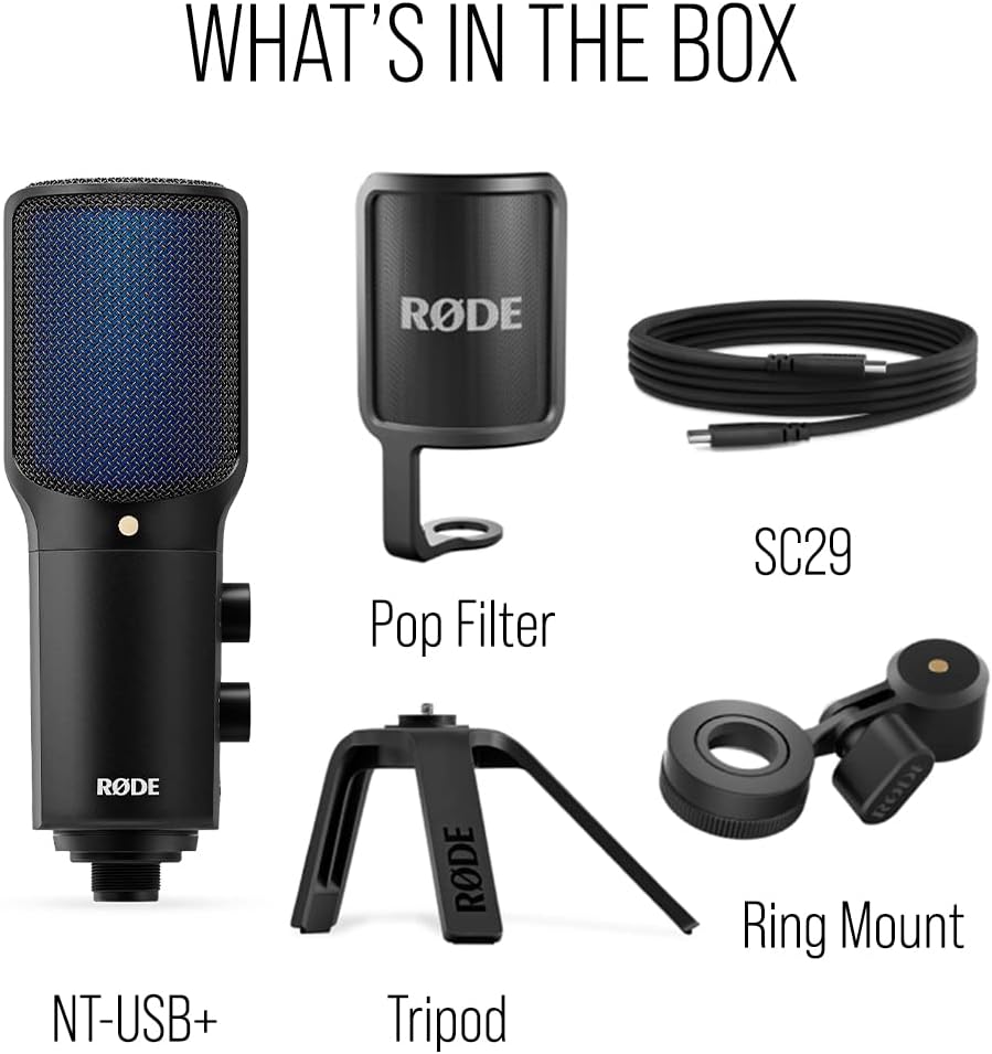 RØDE NT-USB+ Professional USB Microphone