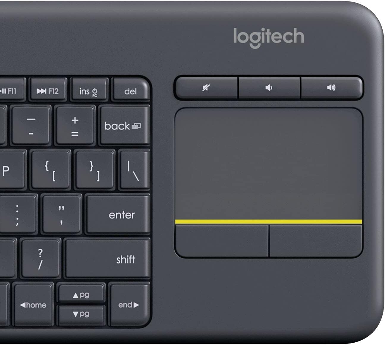 Logitech K400 Plus Wireless Keyboard QWERTZ
