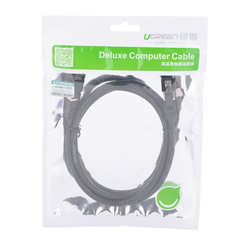 UGREEN Cat 7 F/FTP Lan Cable 1.5m (Black)