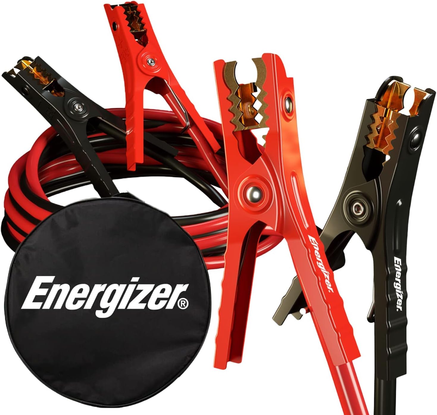 Energizer 16ft 4-Gauge Jumper Cables for Car Battery