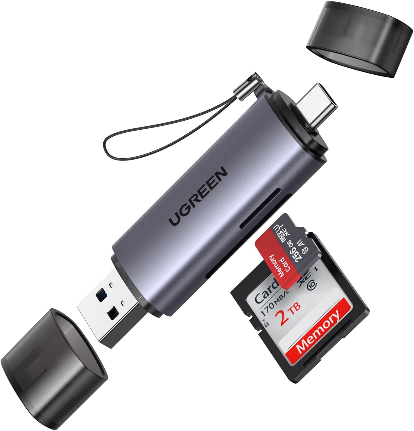 UGREEN USB C & USB 3.0 Micro SD Card Reader