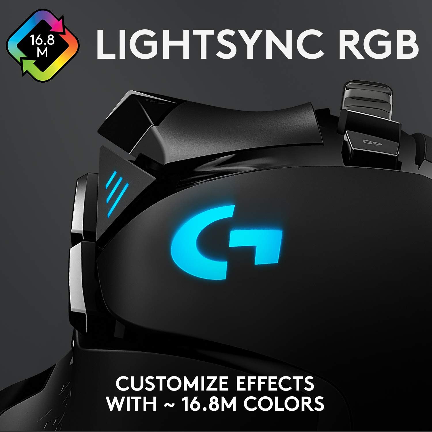 Logitech G502 HERO High Performance Gaming Mouse )