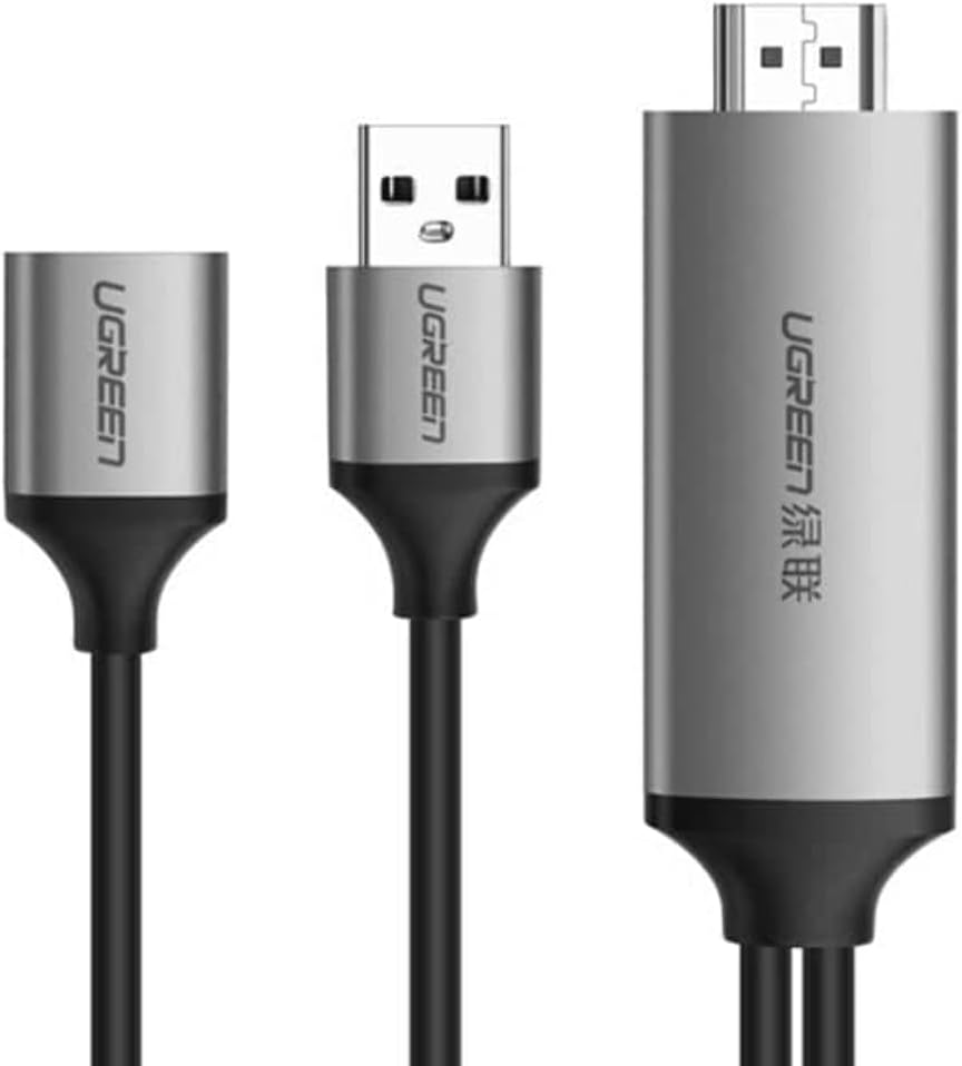 UGREEN USB to HDMI Digital AV Adapter 1.5m (Gray)
