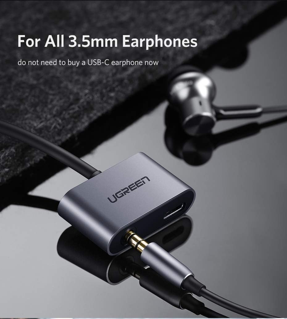 UGREEN USB-C to 3.5mm Audio & Charging Adapter