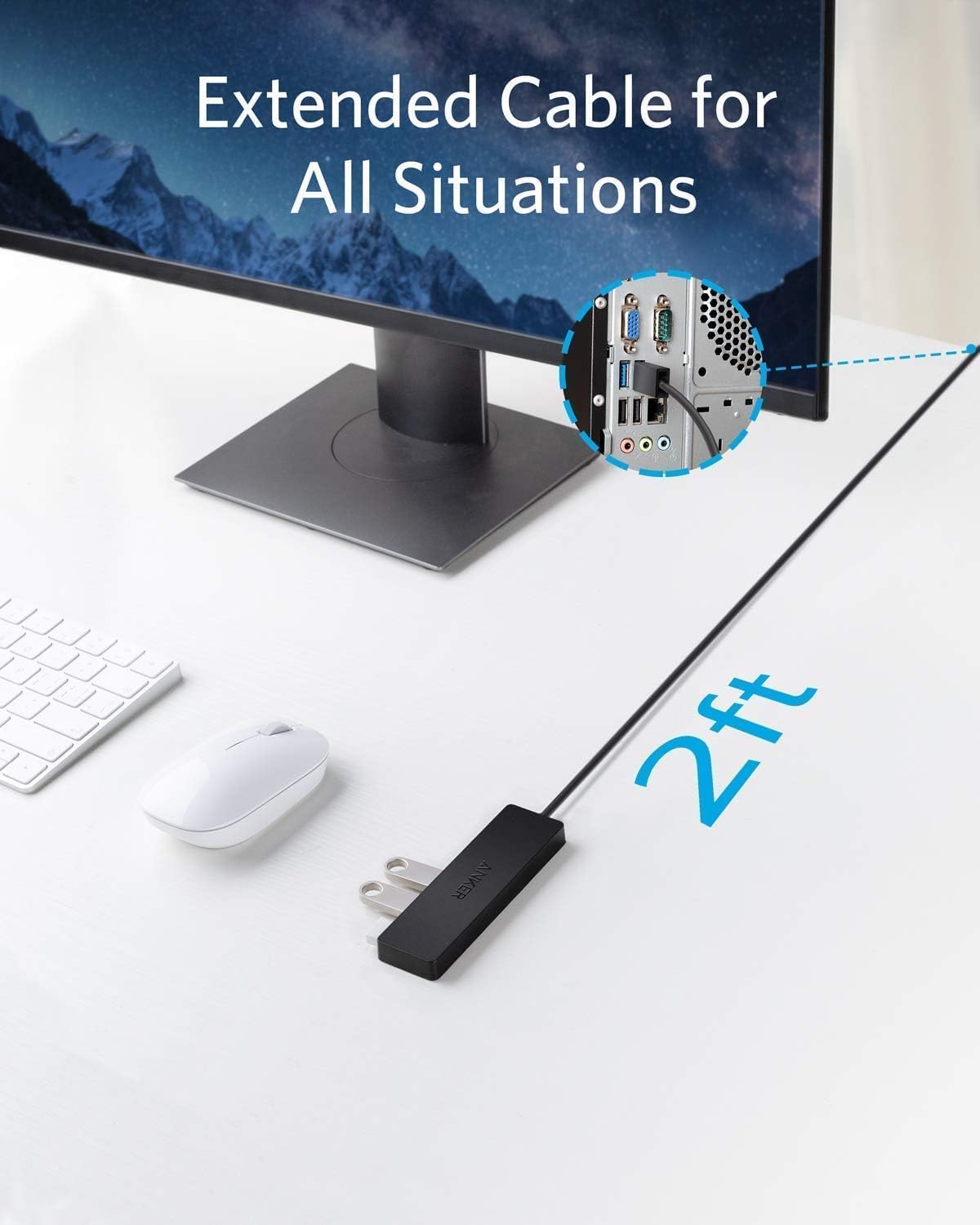 Anker 4-Port USB 3.0 Ultra Slim Hub