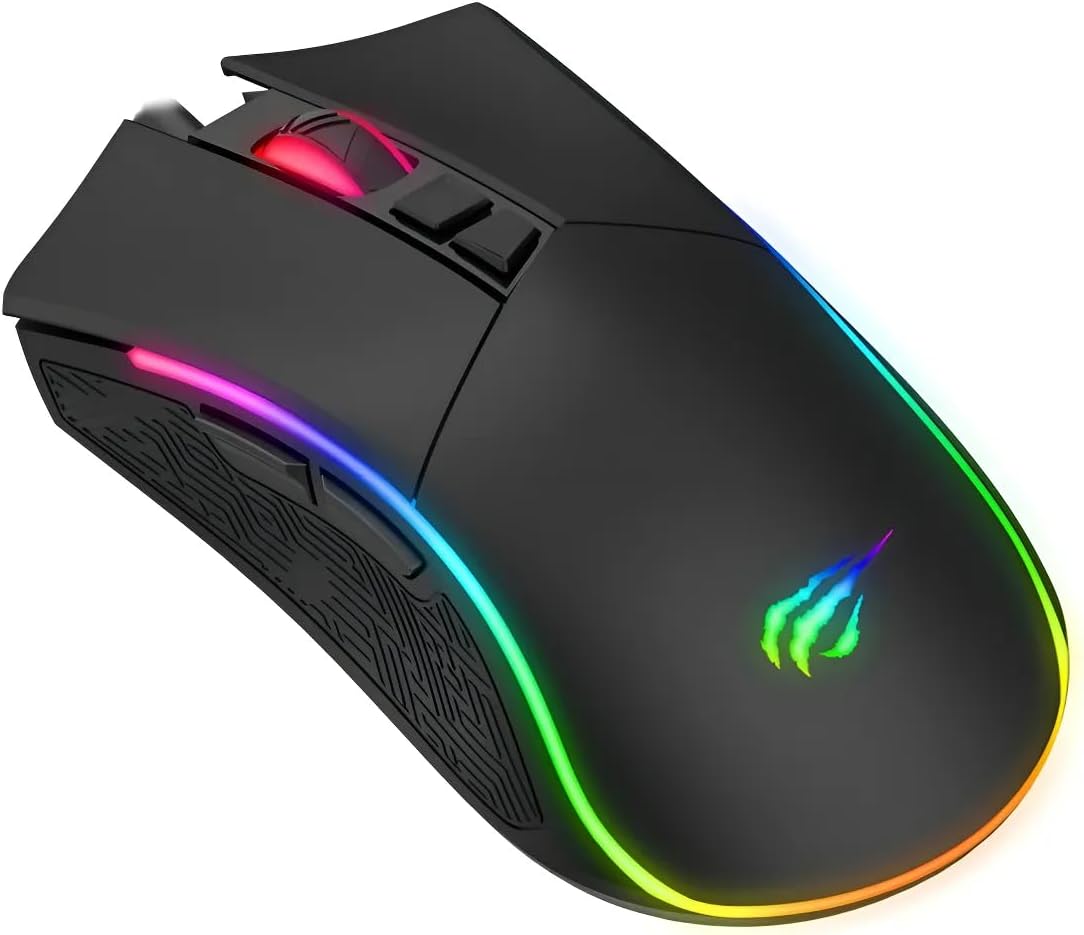 HAVIT GAMENOTE MS1001 RGB Gaming Mouse 7200DPI