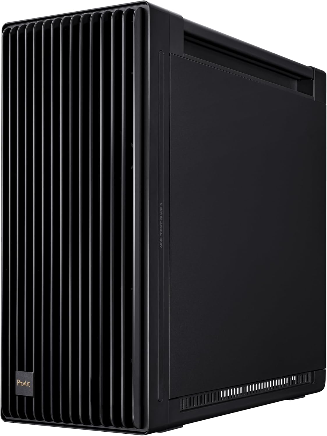 ASUS ProArt PA602 E-ATX computer case, 420 mm radiator support, one 140 mm and two 200mm pre-install