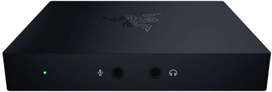 Razer Ripsaw HD - Capture Card for Streaming (Full-HD 1080P, 4K, 60fps Passthrough, Audio Mixer, HDM