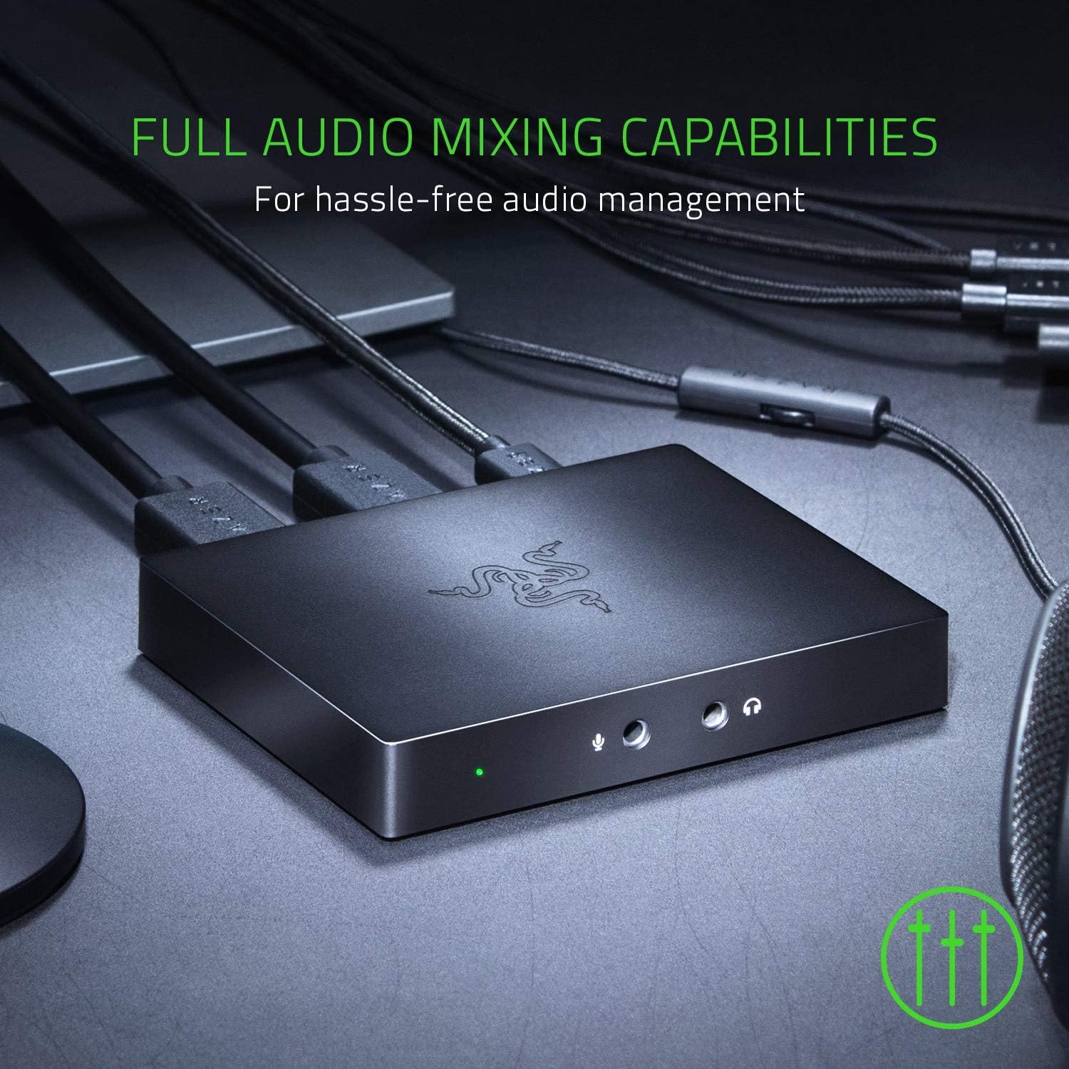 Razer Ripsaw HD - Capture Card for Streaming (Full-HD 1080P, 4K, 60fps Passthrough, Audio Mixer, HDM