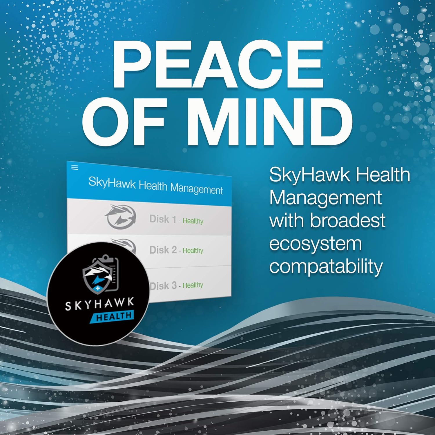 Seagate Bare Drives Skyhawk 8TB Surveillance Hard Drive SATA 6GB/S 256MB